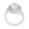 Dur-e Najaf Silver Ring For Women Engagement Bliss Raha
