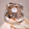 Dur-e Najaf Silver Ring For Women Artisan Yeganeh
