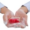 Natural Soap Bar for Dry Skin with Grapeseed Oil (x6)