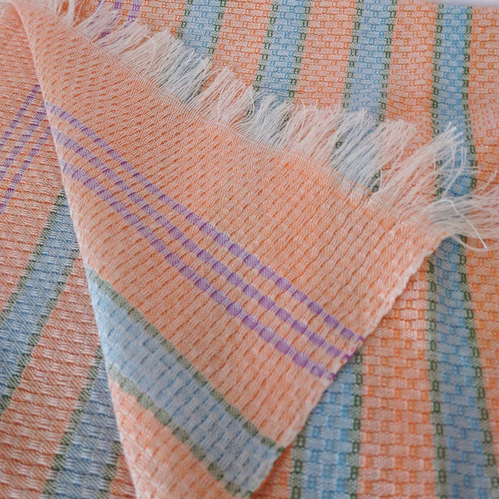 Persian Cotton Hand Towel – Handwoven Toebafi Colorful Model (2-Pack)