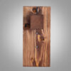 Modern Wooden Wall Sconce - G19 Minimalist Brown Wood