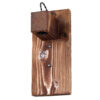 Modern Wooden Wall Sconce - G19 Minimalist Brown Wood