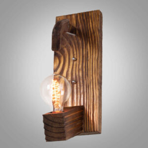 Modern Wooden Wall Sconce – G14 Cozy Home Aesthetic