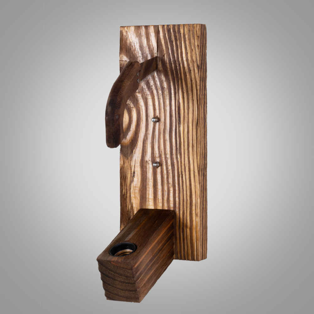 Modern Wooden Wall Sconce – G14 Cozy Home Aesthetic