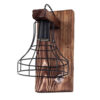 Modern Wooden Wall Sconce - G10 Minimalist Brown Accent