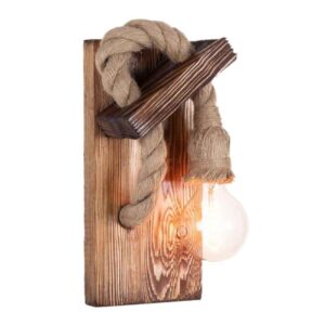 Modern Wooden Wall Sconce – G6 Minimalist Wood Frame