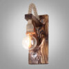 Modern Wooden Wall Sconce - G17 Minimalist Decor Accent
