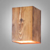 Modern Wooden Wall Sconce - G8 Minimalist Artisan Series