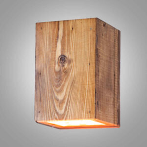 Modern Wooden Wall Sconce – G8 Minimalist Artisan Series