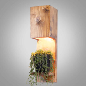 Modern Wooden Wall Sconce – G13 Minimalist Wood Series