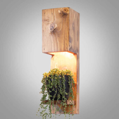 Modern Wooden Wall Sconce - G13 Minimalist Wood Series