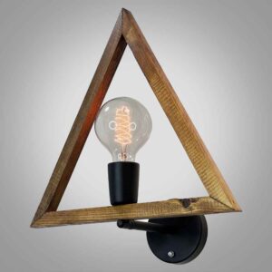 Modern Wooden Wall Sconce – G5 Minimalist Natural Glow