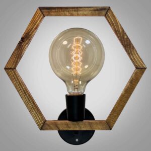 Modern Wooden Wall Sconce – G3 Minimalist Wood Decor