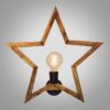 Modern Wooden Wall Sconce - G4 Minimalist Brown Fixture