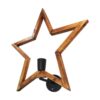 Modern Wooden Wall Sconce - G4 Minimalist Brown Fixture