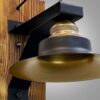 Modern Wooden Wall Sconce - G16 Minimalist Warm Glow