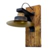 Modern Wooden Wall Sconce - G16 Minimalist Warm Glow