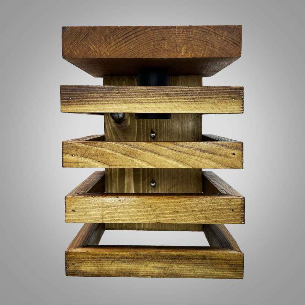 Modern Wooden Wall Sconce – G9 Cozy Minimalist Style
