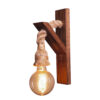 Modern Wooden Wall Sconce - G20 Minimalist Cozy Aesthetic