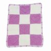 Handwoven Boho Macrame Floor Rug – Heart Pattern