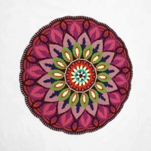 Handwoven Boho Macrame Floor Rug – Kian Design