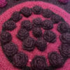 Handwoven Boho Macrame Floor Rug – Rose Pattern