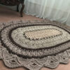 Handwoven Boho Macrame Floor Rug – Tavoos Design