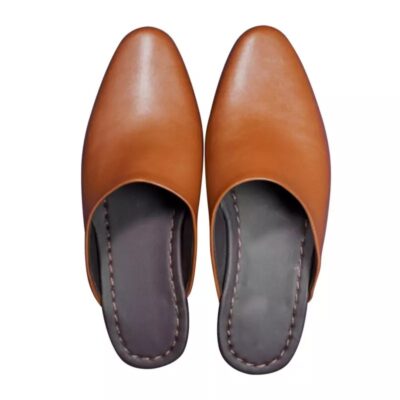 Islamic Style Nalain Slippers with Artificial Leather for Men