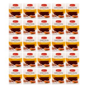 Mostafavi Sargol Saffron – 25 Pack Bulk Iranian Saffron – 1g each
