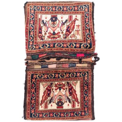 Vintage Persian Saddle Bag – Handwoven & Second-Hand Tōbrag - Jalal