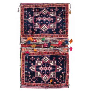 Vintage Persian Saddle Bag – Handwoven & Second-Hand Tōbrag – Soha
