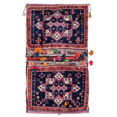 Vintage Persian Saddle Bag – Handwoven & Second-Hand Tōbrag - Soha