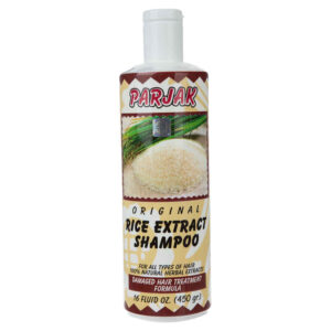 Parjak Rice Extract Shampoo for All Hair Types – Nourishing & Gentle Care (Pack of 4)