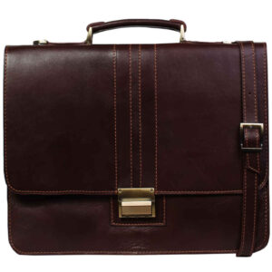Persian Leather Briefcase – Emad Model