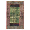 Vintage Persian Hand-Knotted Patchwork Carpet Baran