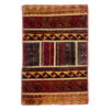 Vintage Persian Hand-Knotted Patchwork Carpet Forogh