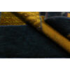 Vintage Persian Hand-Knotted Patchwork Carpet Wheat