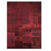 Vintage Persian Hand-Knotted Patchwork Carpet Yaghoot