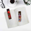 Artistic Persian Inspired Wooden Bookmark Khatoon - Set of 2