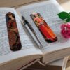 Artistic Persian Inspired Miniature Art Wooden Bookmark - set of 2