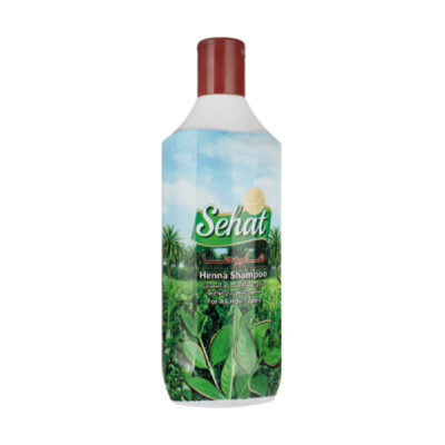 Sehat Henna Hair Shampoo for All Hair Types - Natural Shine & Strength (Pack of 4)