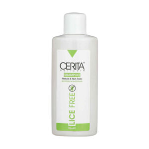 Cerita Lice Free Shampoo – Herbal & Non-Toxic, Effective Lice Treatment (Pack of 2)