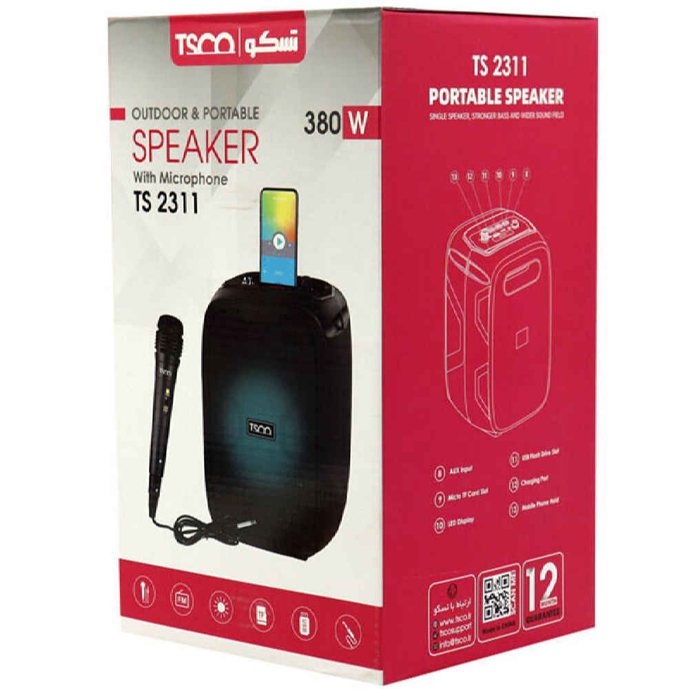 Tesco Wireless & Portable Bluetooth Speaker TS2311