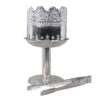 Esfand and Bakhoor Burner - Classic Steel Rumi Design