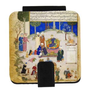 Pocket Mirror with Persian Inspired Negar Pattern