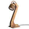 Classic Handcrafted Wooden Adjustable Desk Lamp