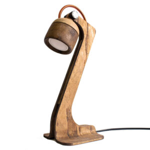 Classic Handcrafted Wooden Adjustable Desk Lamp