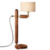 Minimalist Architectural Wooden Adjustable Desk Lamp