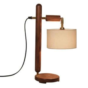 Minimalist Architectural Wooden Adjustable Desk Lamp
