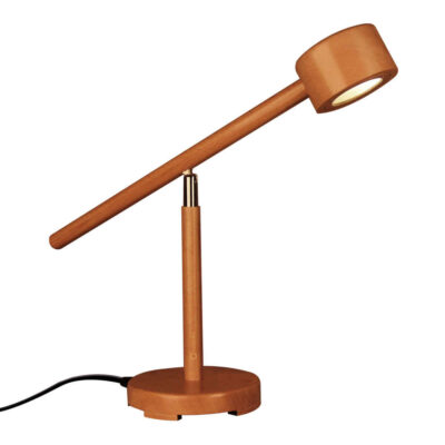 Minimalist Handcrafted Wooden Adjustable Desk Lamp